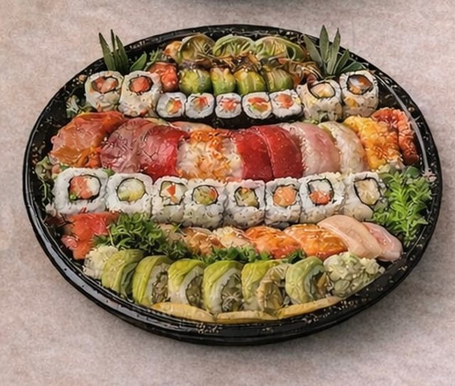 Nigiri & Rolls Platter.