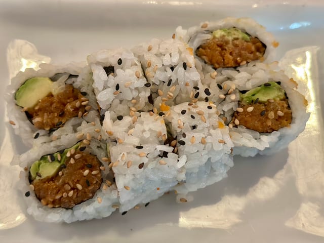 Spicy Tuna Roll.