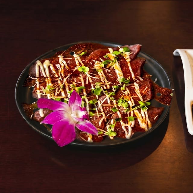 Ahi Carpaccio.