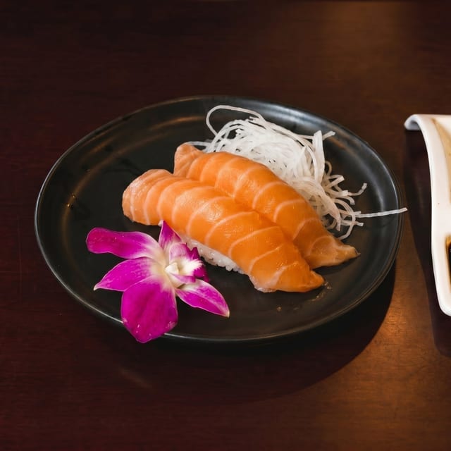 Salmon Sushi.